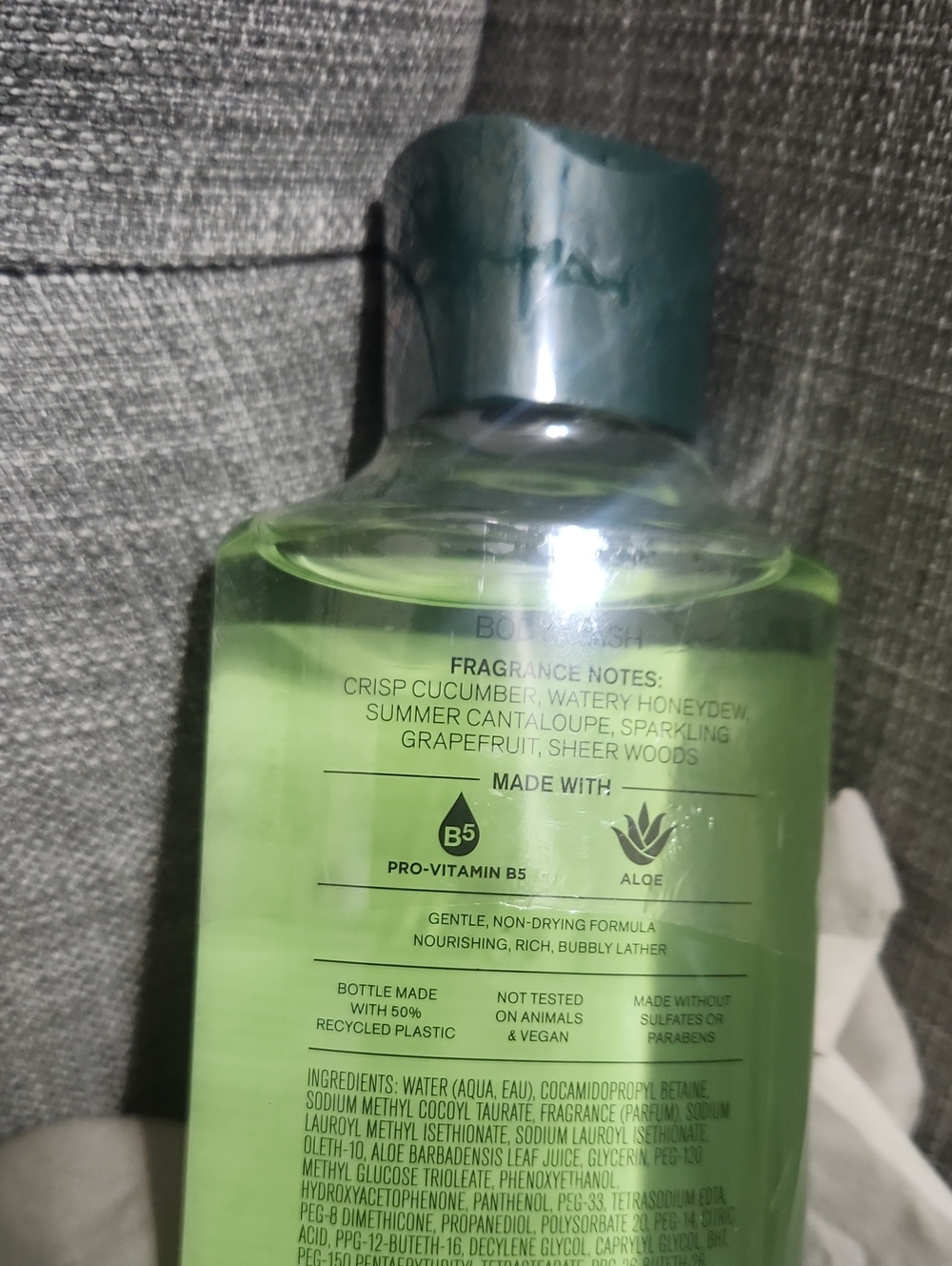 Bath & Body Works Cucumber Melon Body Wash - Picture 3 of 3